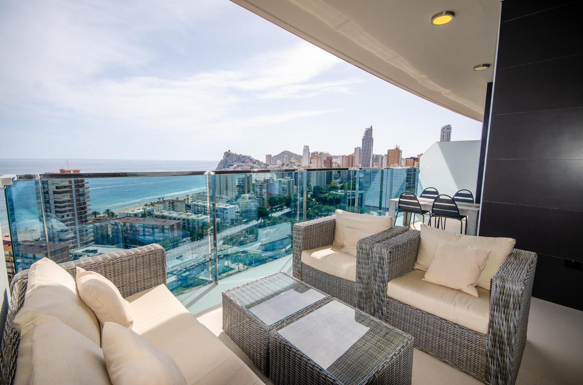 Sunset Drive Luxury Poniente Beach Benidorm Eksteriør bilde